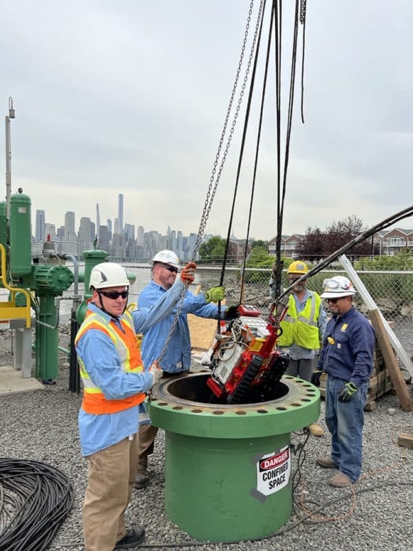 Robotic ILI Of Transco Pipeline In UrbanArea