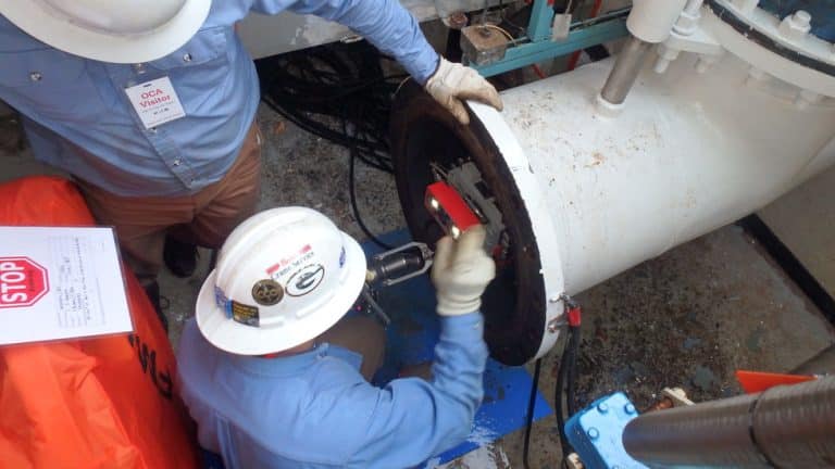 Robotic In-Line Inspection Of Inaccessible Auxiliary Service Water Lines North Anna Power Station